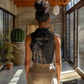 Personalized Egyptian God Anubis Women Sleeveless Polo Shirt Jackal Headed Deity Ancient Egypt Mythology Gilded