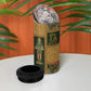Egyptian God Osiris 4 in 1 Can Cooler Tumbler Green Pharaonic Hieroglyphic Patterns