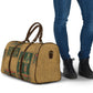 Egyptian God Osiris Travel Bag Green Pharaonic Hieroglyphic Patterns