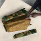 Egyptian God Osiris Umbrella Green Pharaonic Hieroglyphic Patterns