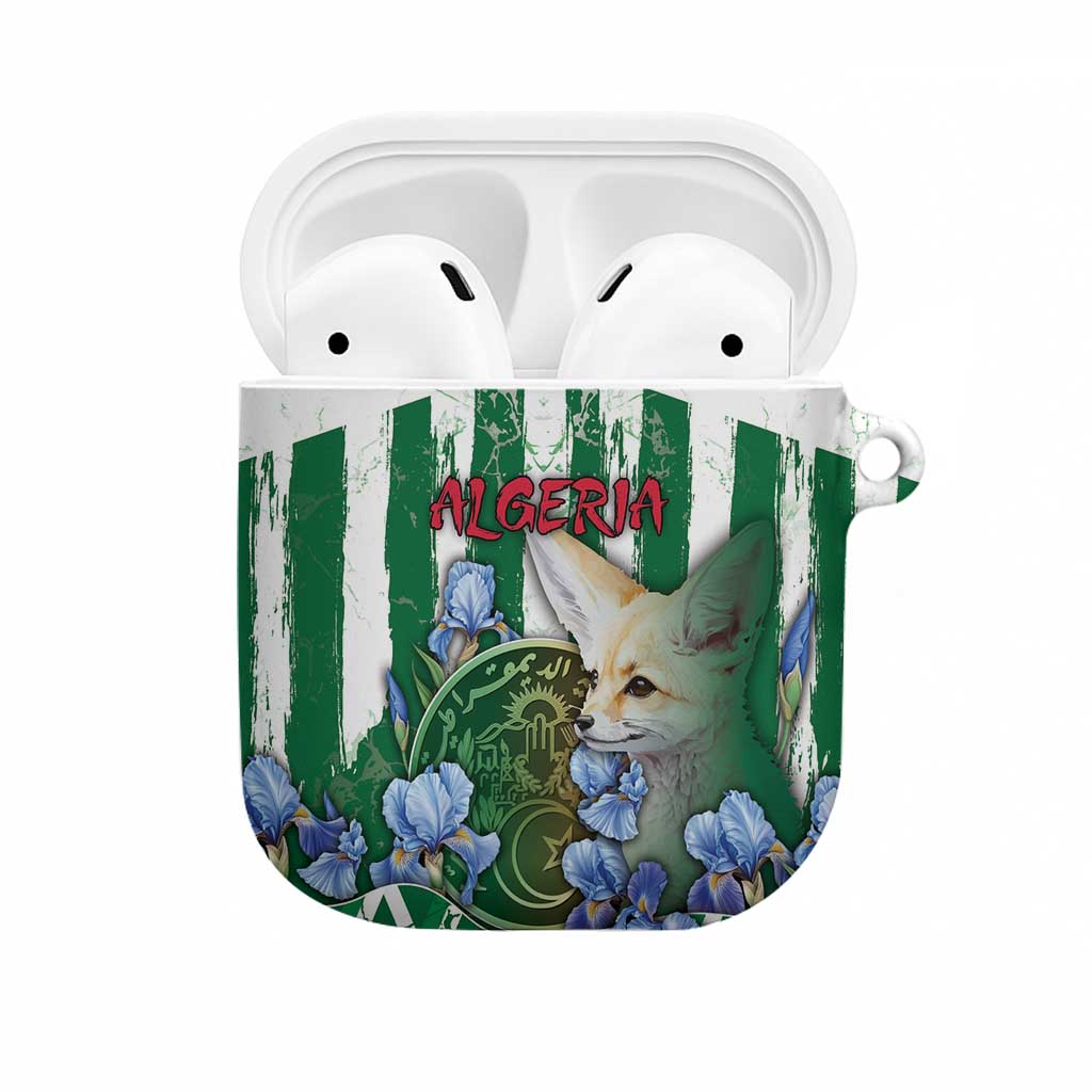 Algeria AirPods Case Fennec And Iris Grunge Style - African Pride
