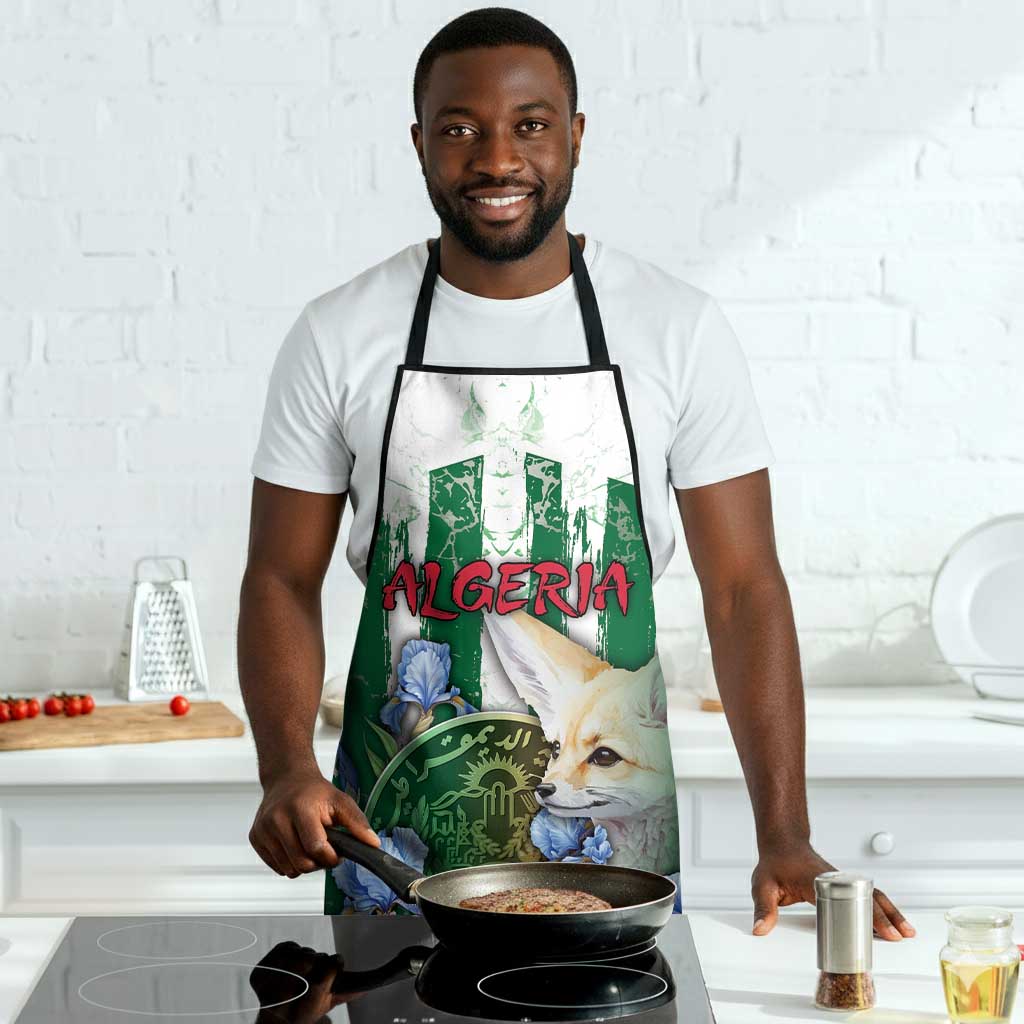 Algeria Apron Fennec And Iris Grunge Style - African Pride