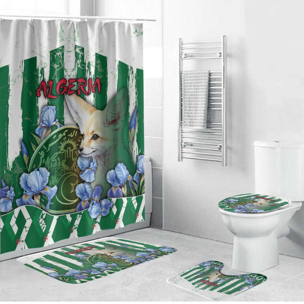 Algeria Bathroom Set Fennec And Iris Grunge Style - African Pride