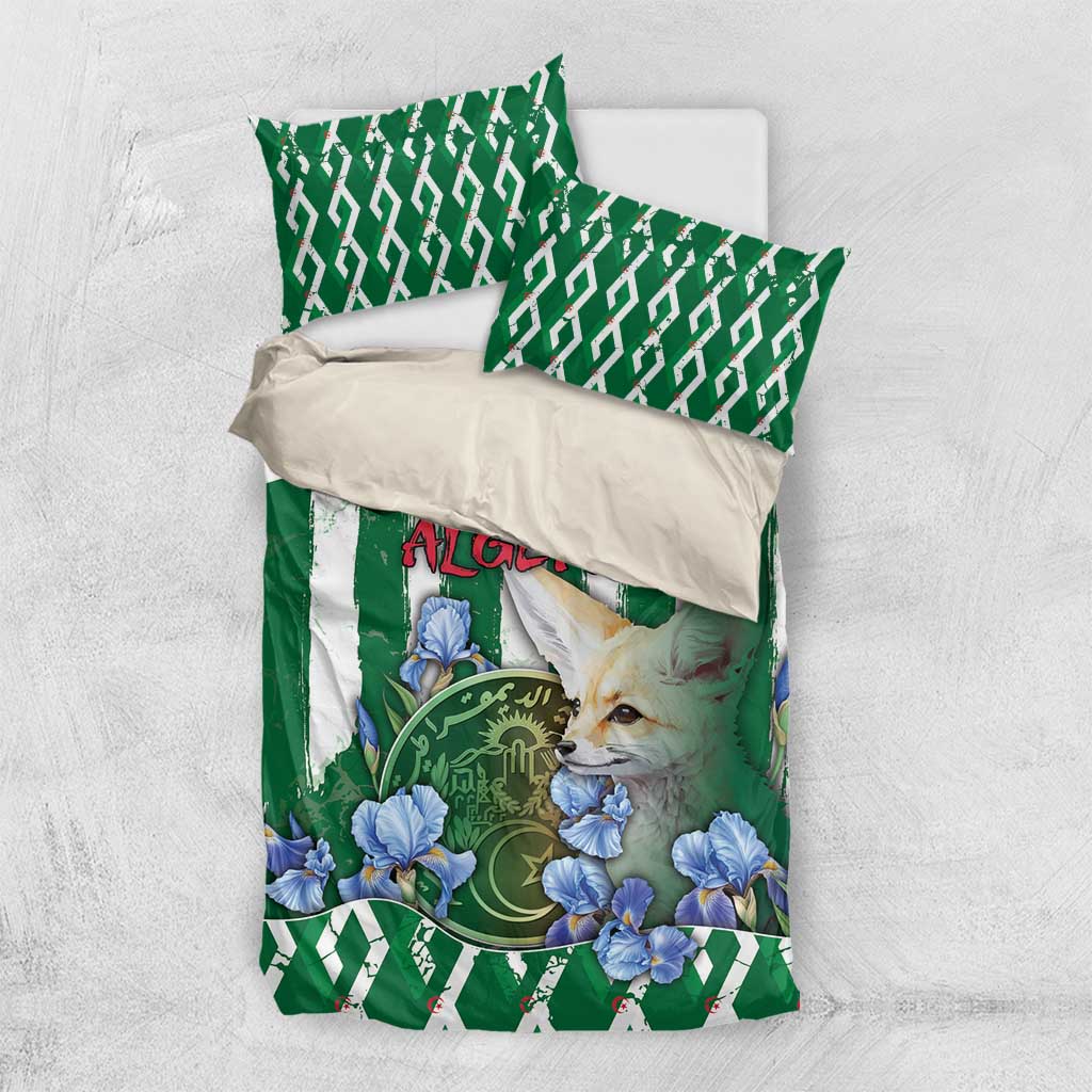 Algeria Bedding Set Fennec And Iris Grunge Style - African Pride