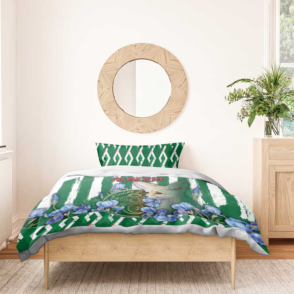 Algeria Bedding Set Fennec And Iris Grunge Style - African Pride