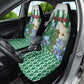 Algeria Car Seat Cover Fennec And Iris Grunge Style - African Pride