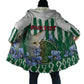 Personalized Algeria Cloak Fennec And Iris Grunge Style - African Pride