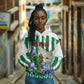 Personalized Algeria Hoodie Fennec And Iris Grunge Style - African Pride