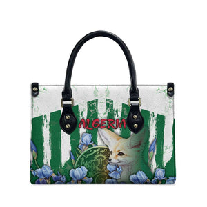 Algeria Leather Bag Fennec And Iris Grunge Style - African Pride