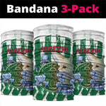 Algeria Neck Gaiter Fennec And Iris Grunge Style - African Pride