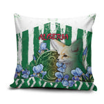 Algeria Pillow Cover Fennec And Iris Grunge Style - African Pride