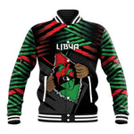 Personalized Libya In My Veins Baseball Jacket - African Pride
