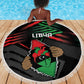 Libya In My Veins Beach Blanket - African Pride