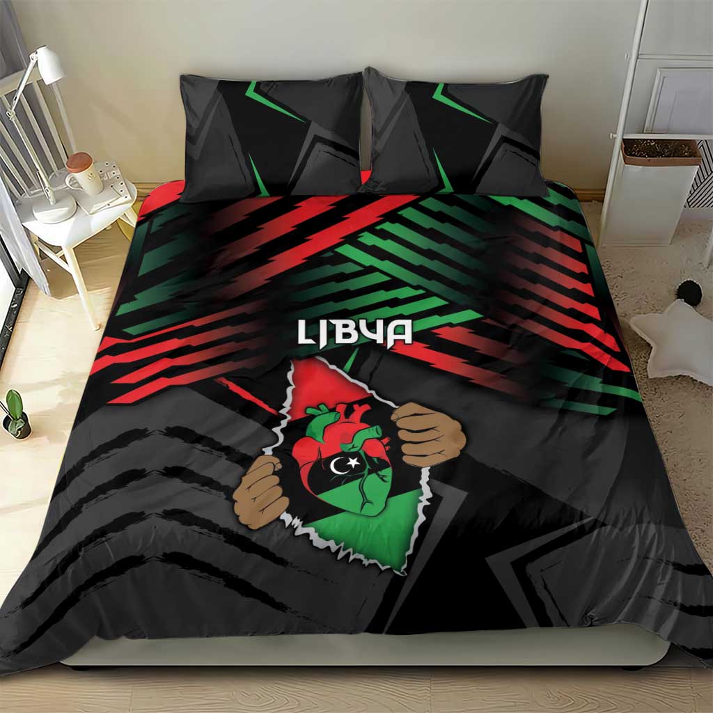 Libya In My Veins Bedding Set - African Pride