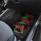 Personalized Libya In My Veins Car Mats - African Pride