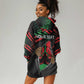 Personalized Libya In My Veins Hoodie Dress - African Pride