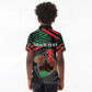 Personalized Libya In My Veins Kid Polo Shirt - African Pride
