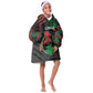 Personalized Libya In My Veins Kid Wearable Blanket Hoodie - African Pride