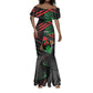 Personalized Libya In My Veins Mermaid Dress - African Pride