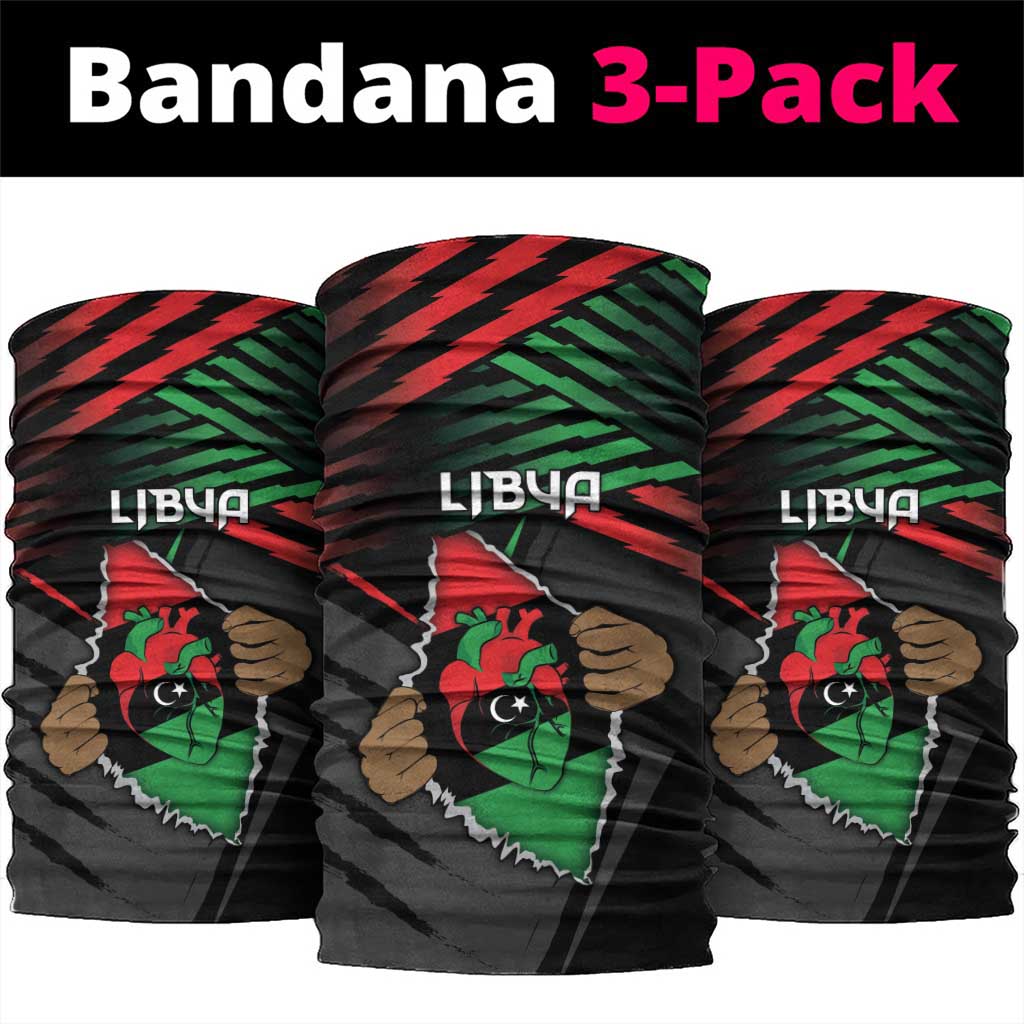 Libya In My Veins Neck Gaiter - African Pride