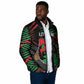 Personalized Libya In My Veins Padded Jacket - African Pride
