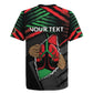 Personalized Libya In My Veins Rugby Jersey - African Pride