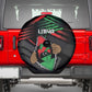 Libya In My Veins Spare Tire Cover - African Pride