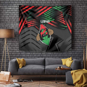 Libya In My Veins Tapestry - African Pride
