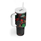 Personalized Libya In My Veins Tumbler With Handle - African Pride