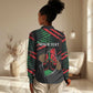 Personalized Libya In My Veins Women Casual Shirt - African Pride
