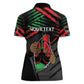 Personalized Libya In My Veins Women Polo Shirt - African Pride