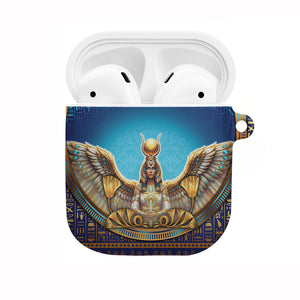 Egyptian Goddess Isis AirPods Case Ancient Mythology Winged Queen