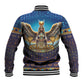 Egyptian Goddess Isis Baseball Jacket Ancient Mythology Winged Queen