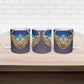 Egyptian Goddess Isis Ceramic Mug Ancient Mythology Winged Queen