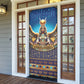 Egyptian Goddess Isis Door Cover Ancient Mythology Winged Queen