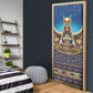 Egyptian Goddess Isis Door Cover Ancient Mythology Winged Queen