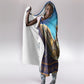 Egyptian Goddess Isis Hooded Blanket Ancient Mythology Winged Queen