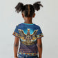 Egyptian Goddess Isis Kid T shirt Ancient Mythology Winged Queen