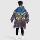 Egyptian Goddess Isis Kid Wearable Blanket Hoodie Ancient Mythology Winged Queen