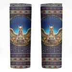 Egyptian Goddess Isis Skinny Tumbler Ancient Mythology Winged Queen