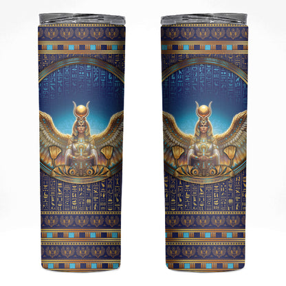 Egyptian Goddess Isis Skinny Tumbler Ancient Mythology Winged Queen