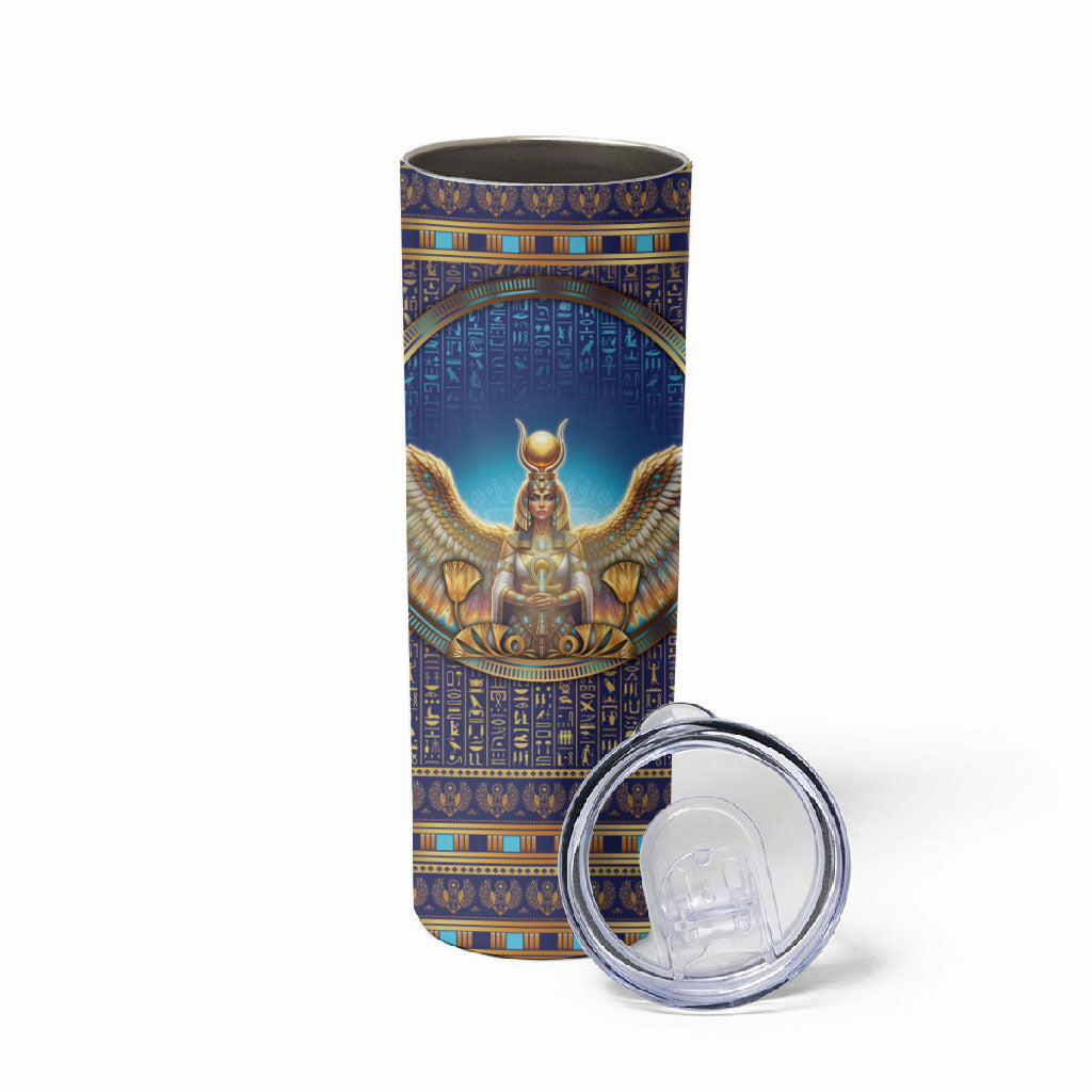 Egyptian Goddess Isis Skinny Tumbler Ancient Mythology Winged Queen