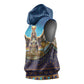 Egyptian Goddess Isis Sleeveless Hoodie Ancient Mythology Winged Queen