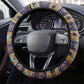 Egyptian Goddess Isis Steering Wheel Cover Ancient Mythology Winged Queen
