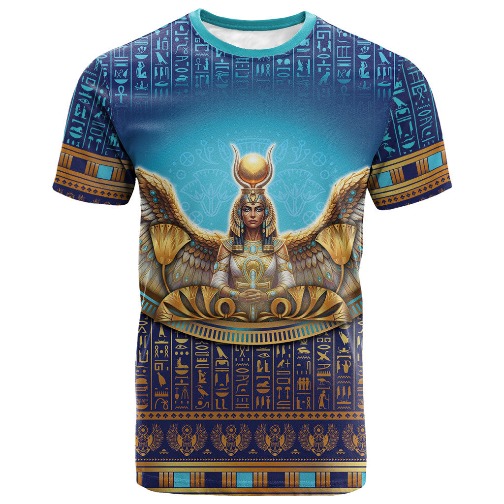 Egyptian Goddess Isis T shirt Ancient Mythology Winged Queen