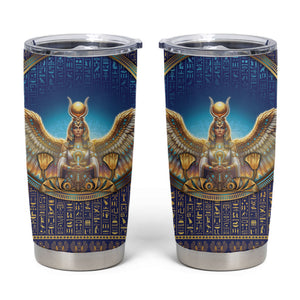 Egyptian Goddess Isis Tumbler Cup Ancient Mythology Winged Queen