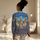 Egyptian Goddess Isis Women Casual Shirt Ancient Mythology Winged Queen