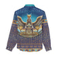 Egyptian Goddess Isis Women Casual Shirt Ancient Mythology Winged Queen