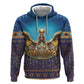 Egyptian Goddess Isis Zip Hoodie Ancient Mythology Winged Queen