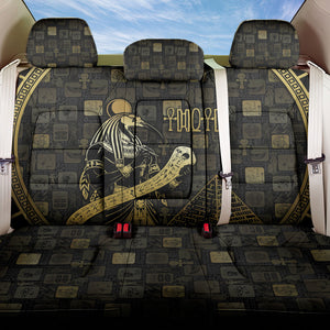 Egyptian God Thoth Back Car Seat Cover Ancient Mythology Ibis Wisdom Hieroglyphic